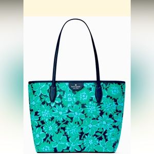 Kate Spade Green Multi Lori Tote NWT